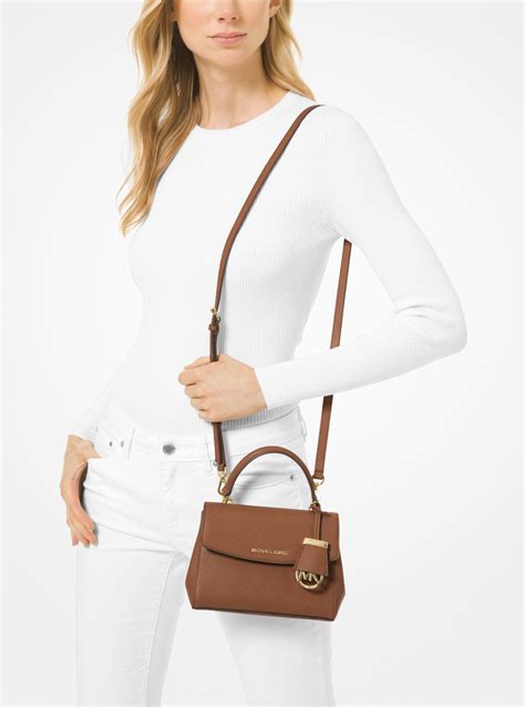 michael kors ava extra-small saffiano leather crossbody|Ava Extra.